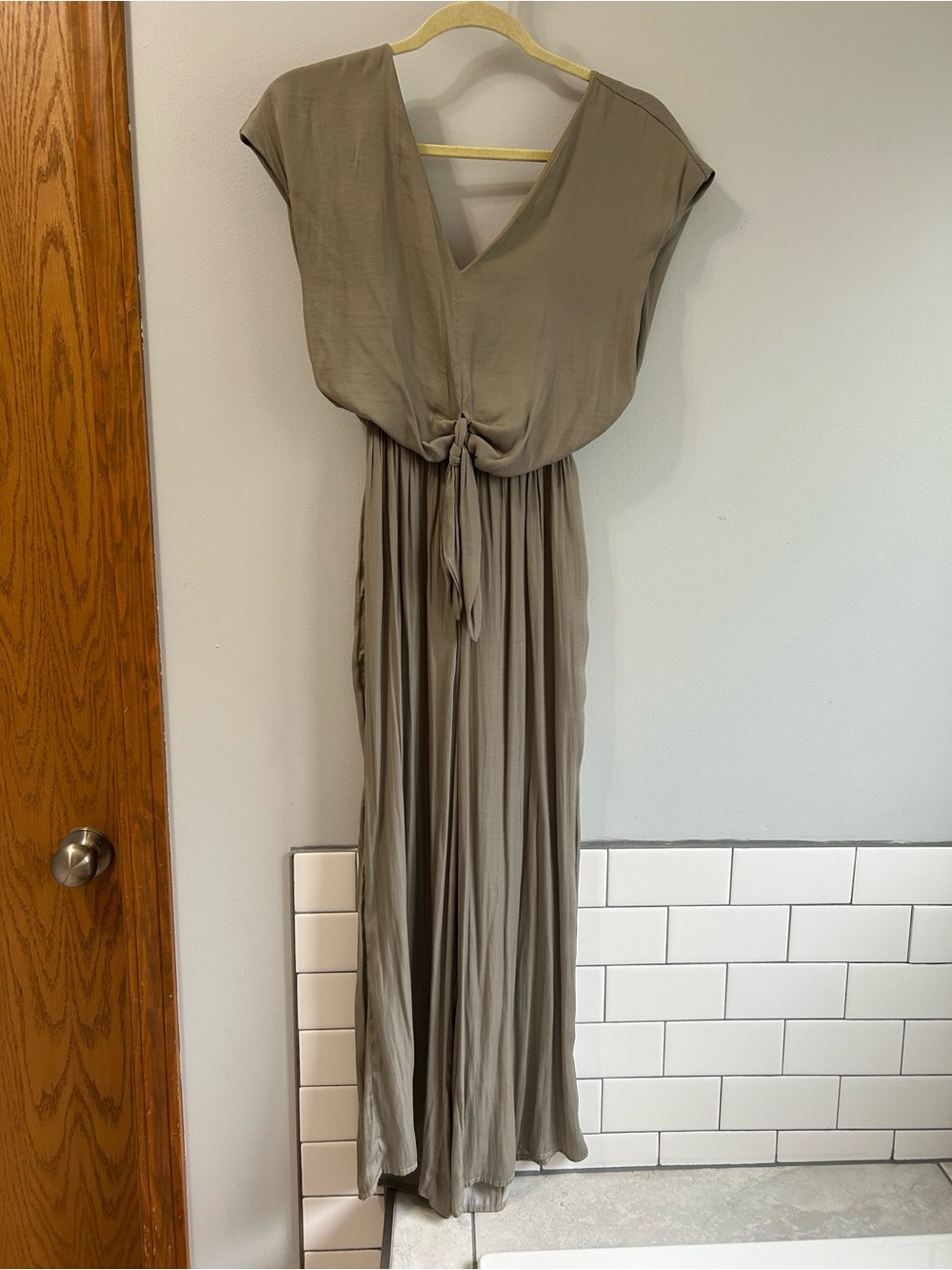Sage Jumpsuit with Pockets